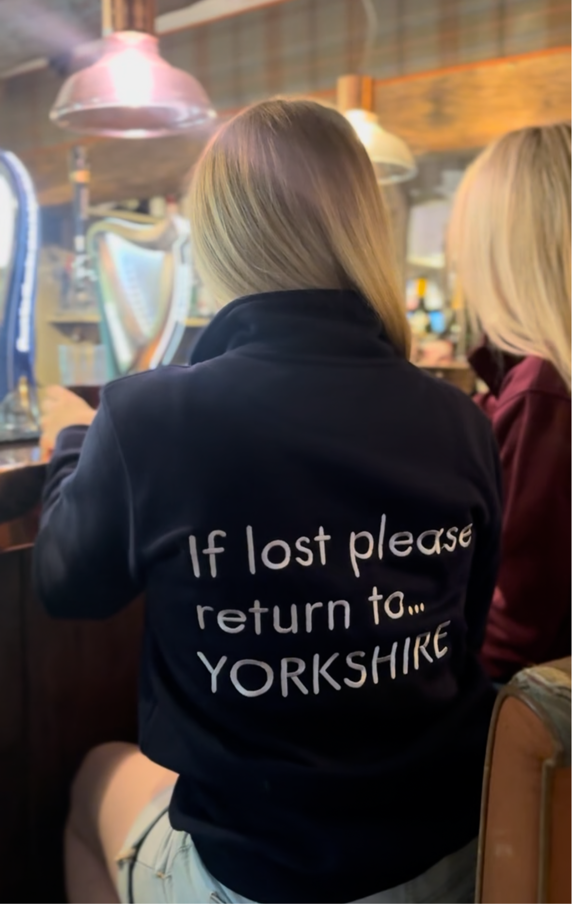 Navy Yorkshire 1/4 zip