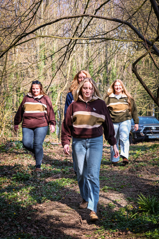 The fieldsman fleece - chocolate