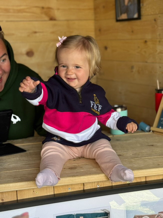 Children’s striped 1/4 Zip
