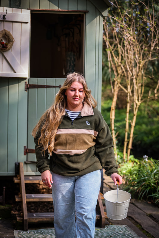 The Gamekeeper’s Fleece-oversized fit