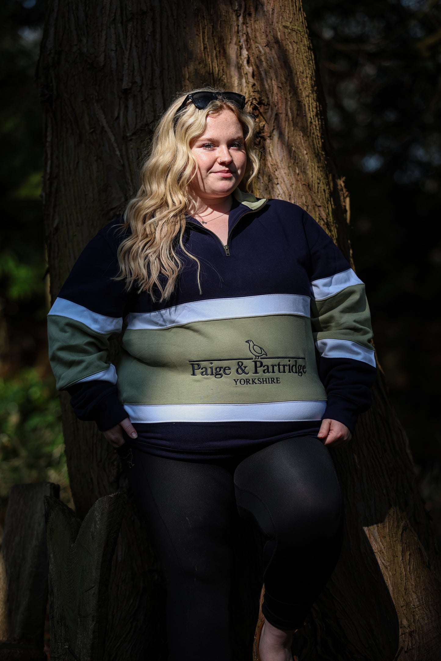 Tramline 1/4 zip