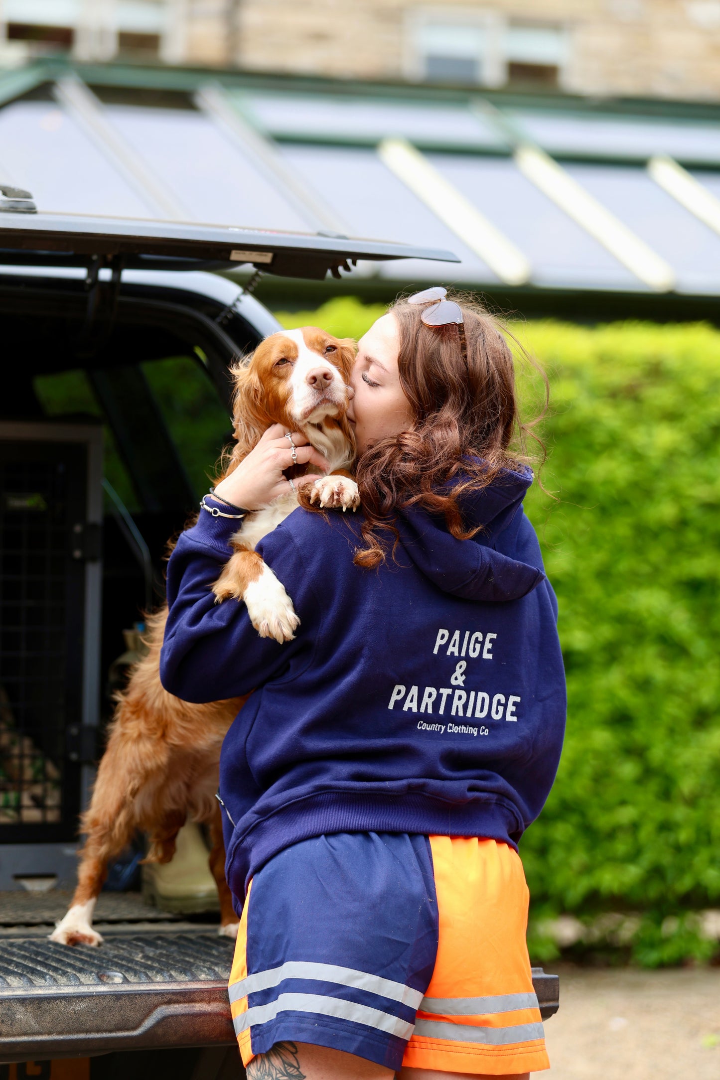 Stand out shorts- Orange With zip pockets !!