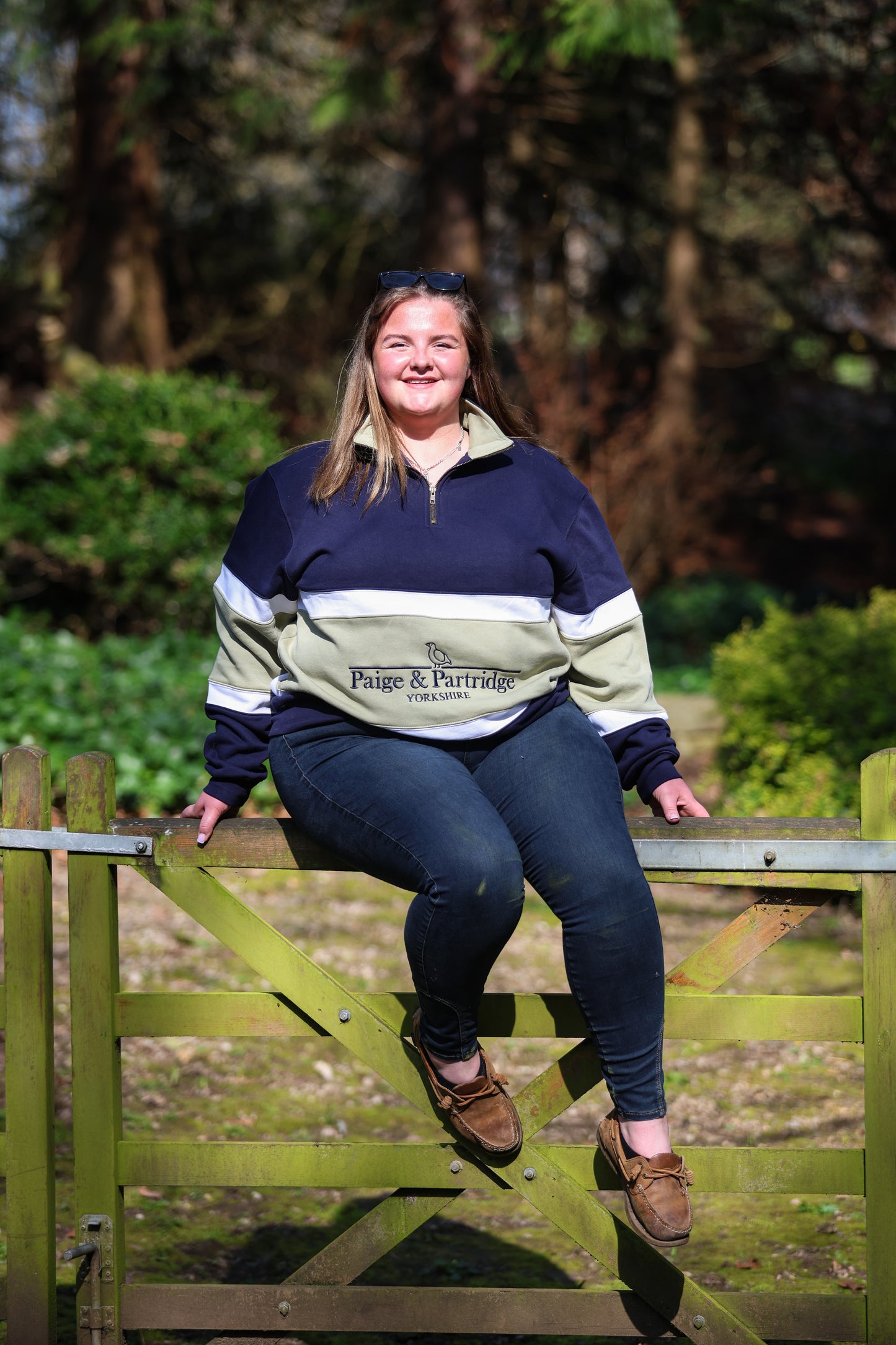Tramline 1/4 zip