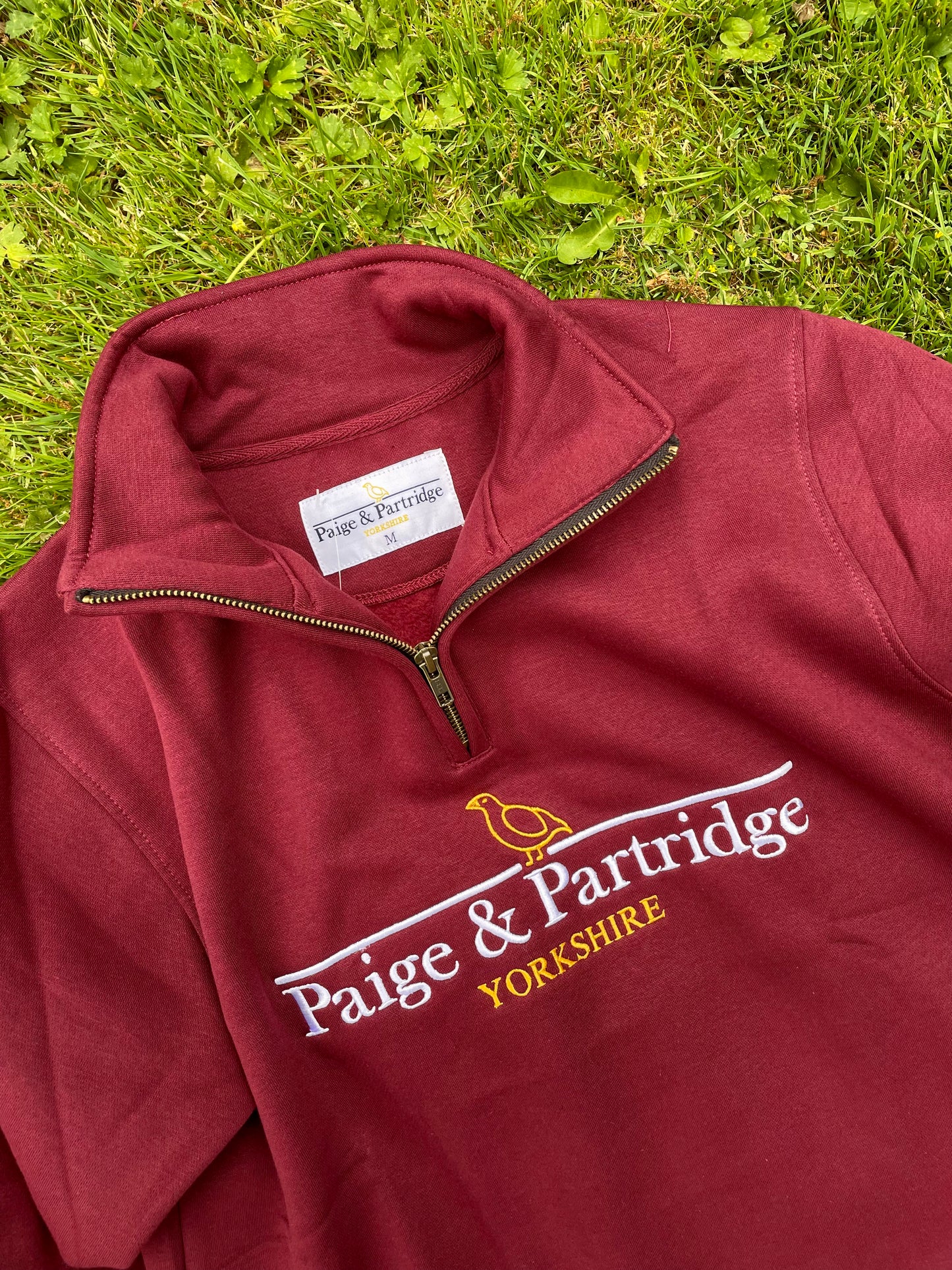 2.0 Heritage 1/4 Zip- Burgundy